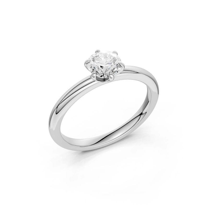 Brilliant Star Diamantring / Labordiamanten RS07711 WG 0.5CT