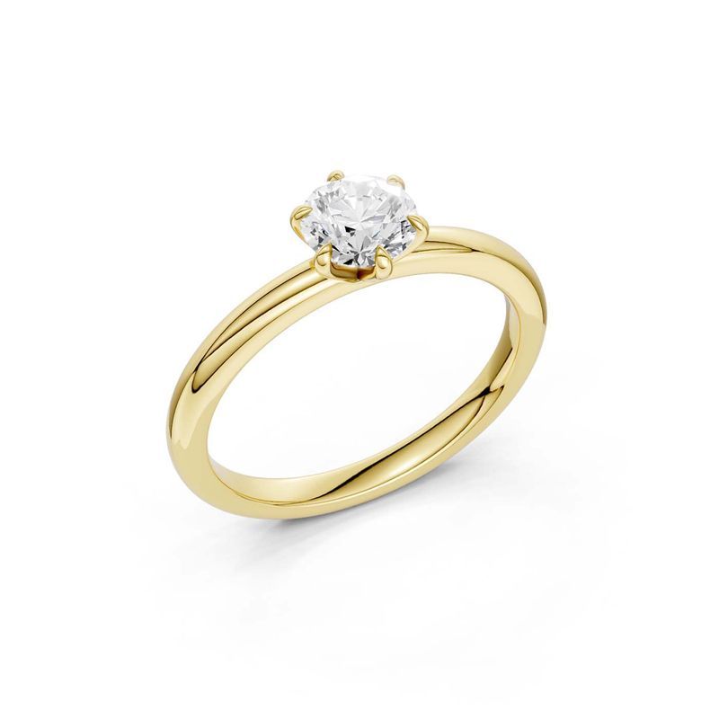 Brilliant Star Diamantring / Labordiamanten RS07711 YG 0.5CT