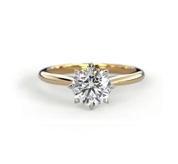 Romanssi Ruusu Ring / Labordiamanten 1.0 ct  261-100 KK/VK