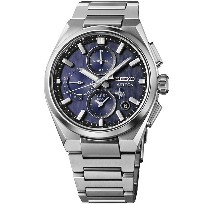 Seiko Astron GPS Solar Dual-Time Chronograph SSH161J1