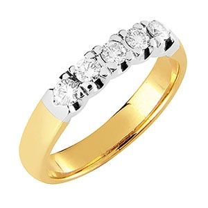 Sandberg Tähtisumu -timanttisormus (0.35ct) T-139-5