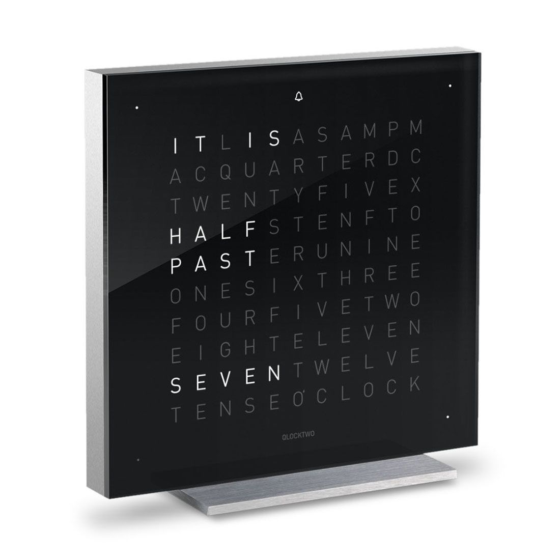 QLOCKTWO Classic Touch Black Ice Tea ENG T4PENBI