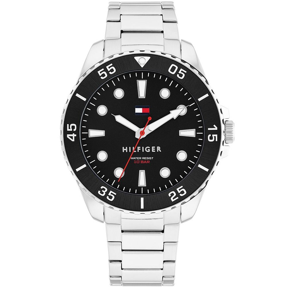 Tommy Hilfiger Oceanic Silver and Black 1792203