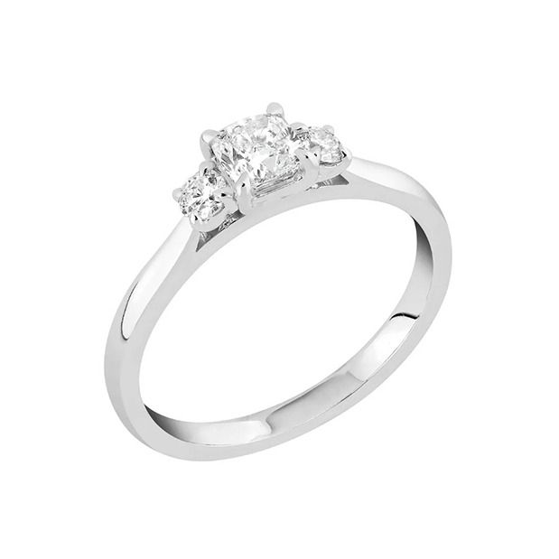 Sandberg Taivaanranta timanttisormus V-393w