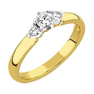 Sandberg Aurinkotuuli -timanttisormus (0.34ct) V-410