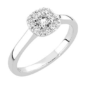 Sandberg Toivomuslähde I -timanttisormus V-708w