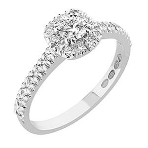 Sandberg Toivomuslähde I -timanttisormus V-710w