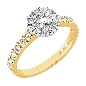 Sandberg Toivomuslähde I -timanttisormus V-715