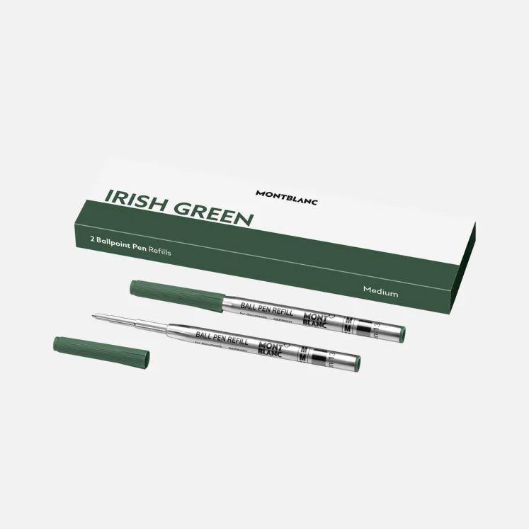 Montblanc Kugelschreiber-Nachfüllung, Medium Irish Green / 2 Stück MB128217