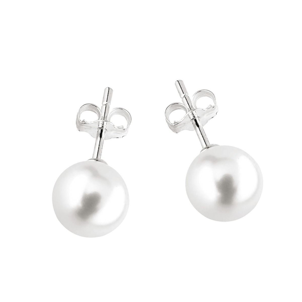 Silberohrstecker mit Perlen 6 mm Y22505/6M WP-9