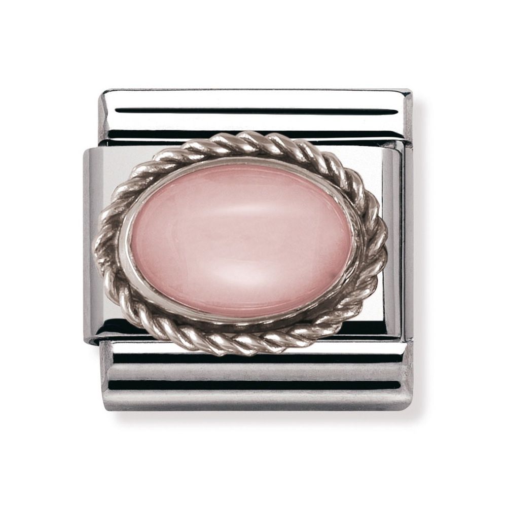 Nomination Classic Hopea Vaaleanpunainen Opaali 330503/22