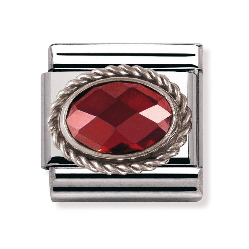 Nomination Classic Hopea Ovaali Punainen ZK 330604/005