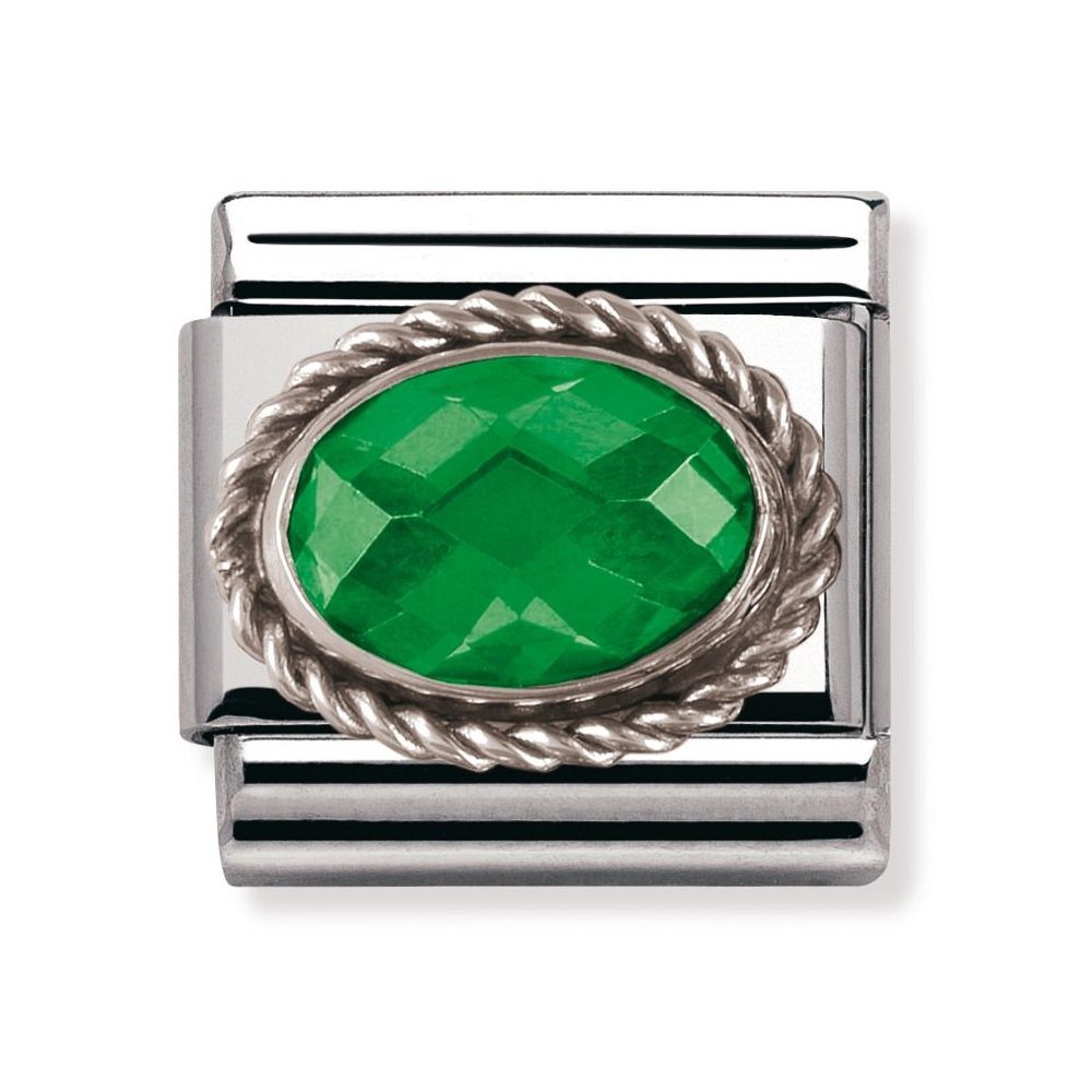 Nomination Classic Hopea Ovaali Vihreä ZK 330604/027