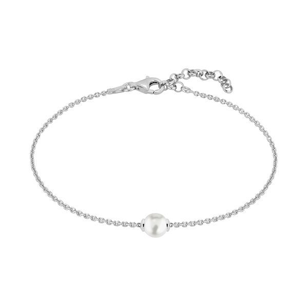 Silberarmband, Perle 031BK0282W