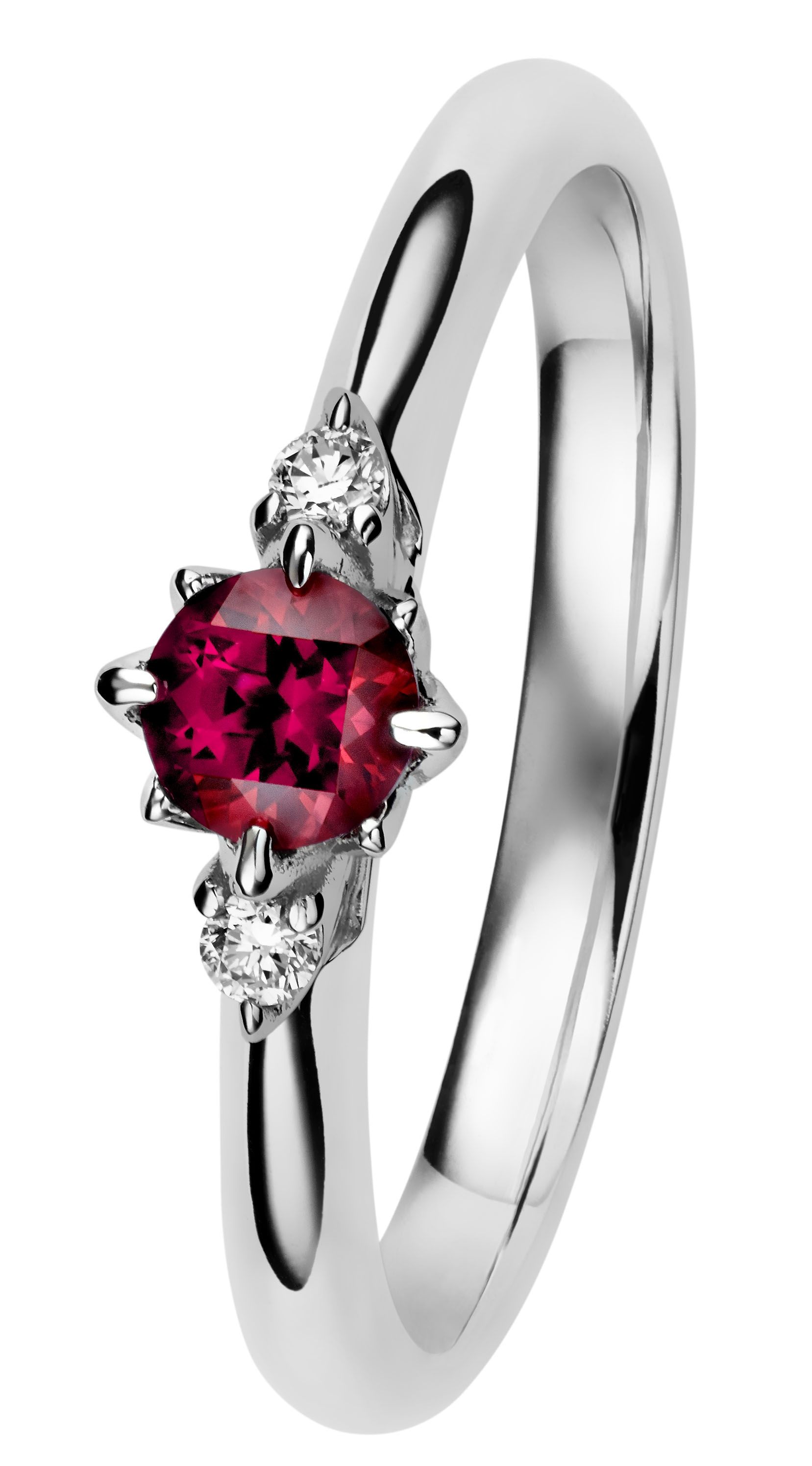 Kohinoor Rosa  Diamantring 033-260V-04