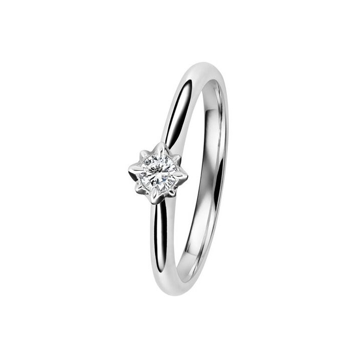 Kohinoor Rosa diamantring 033-260V-12