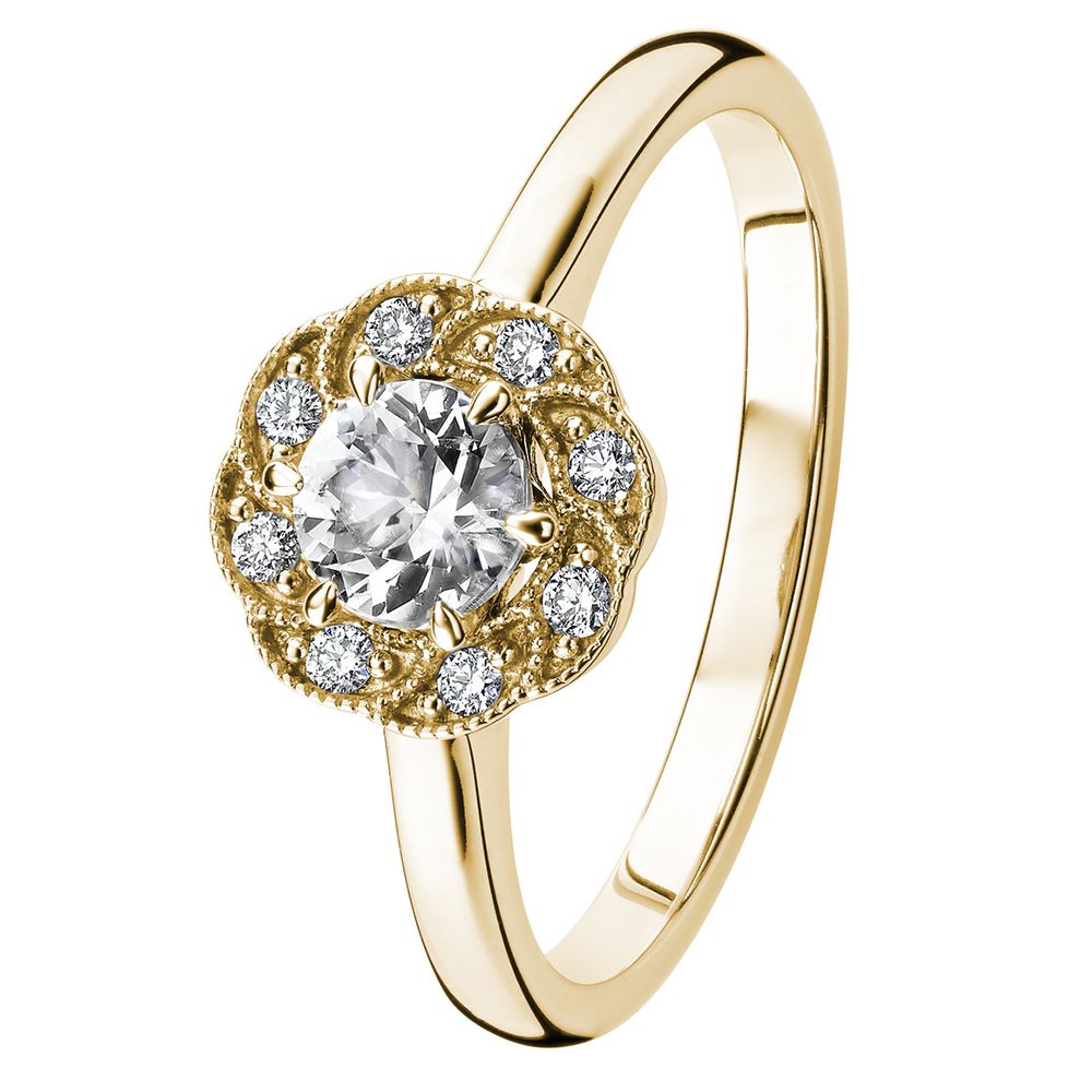 Kohinoor Clara  Diamantring 033-269-08