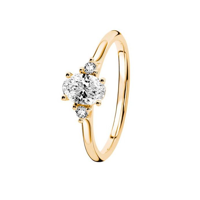 Kohinoor Ellen laboratoriotimanttisormus 033L-818K-56
