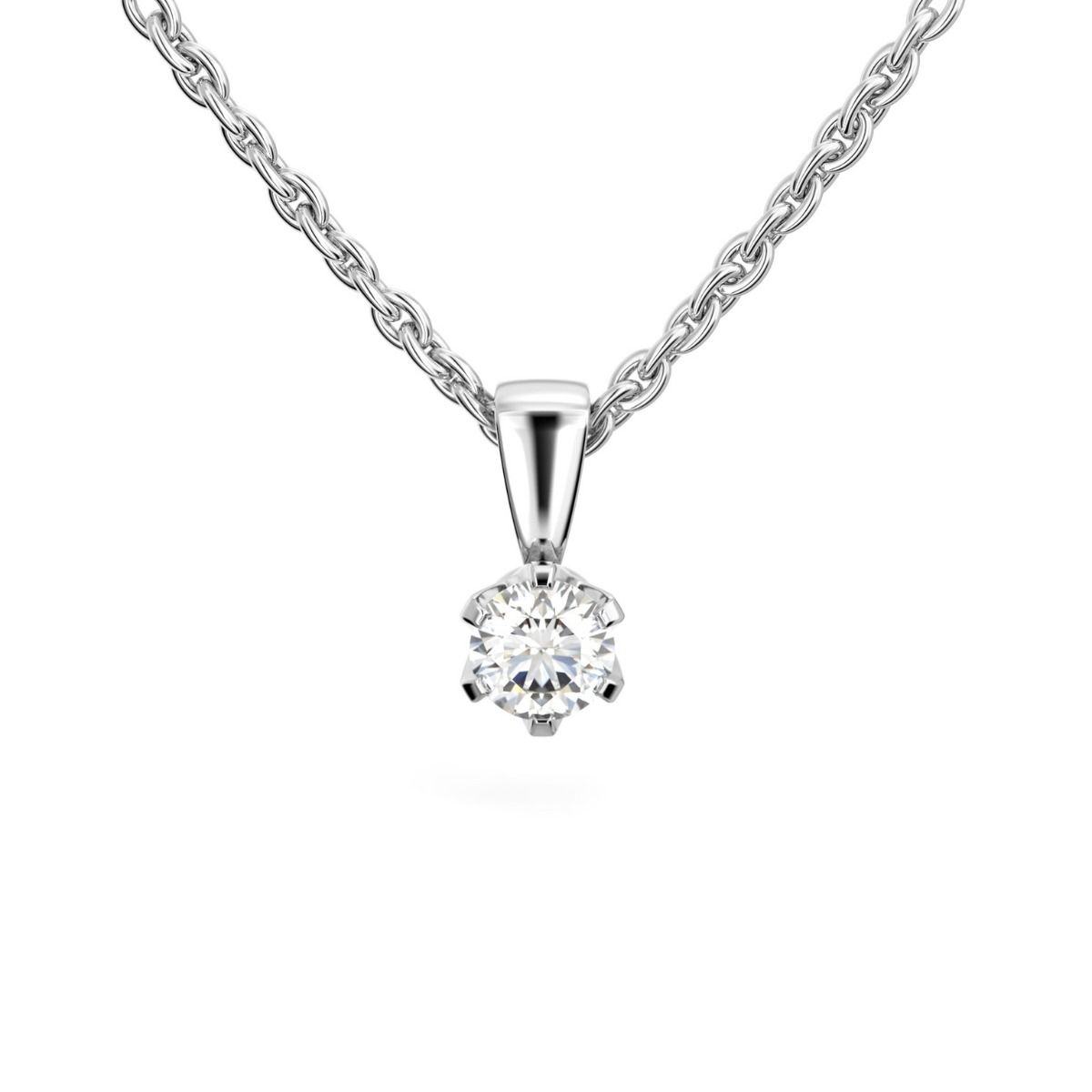 Festive Classic timanttiriipus, platina 129-040R-PT