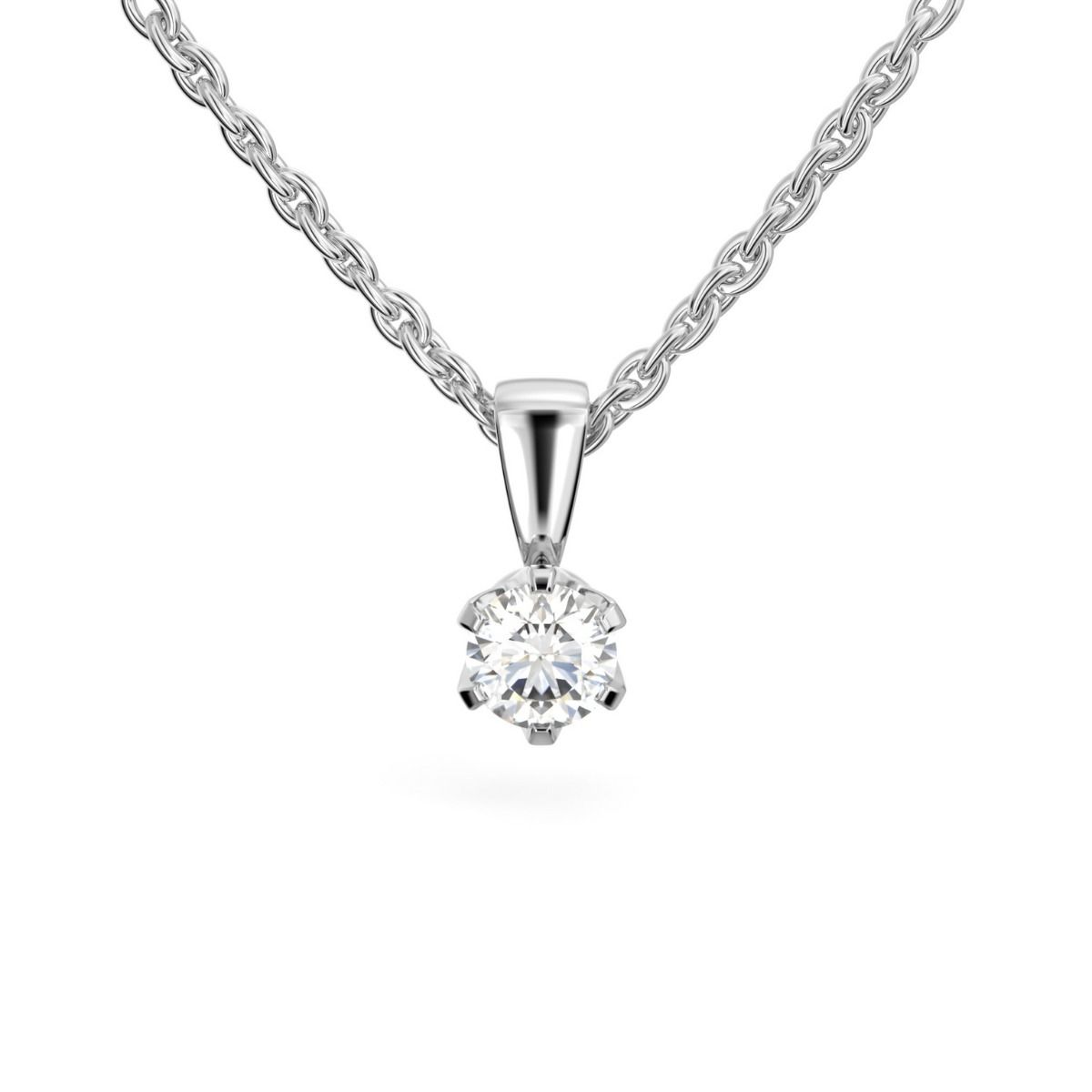 Festive Classic timanttiriipus, platina 129-045R-PT