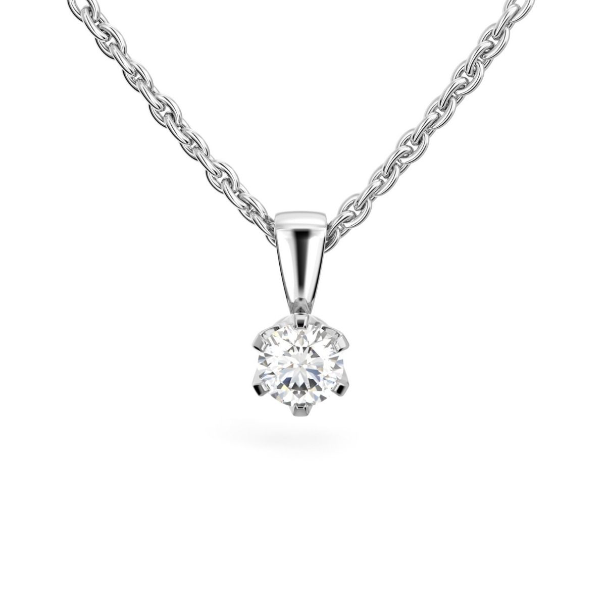 Festive Classic timanttiriipus, platina 129-050R-PT