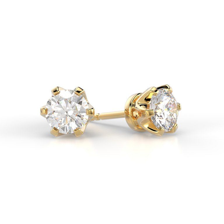 Festive Classic Diamanten Ohrringe 14-129-100K-KK-HVS1