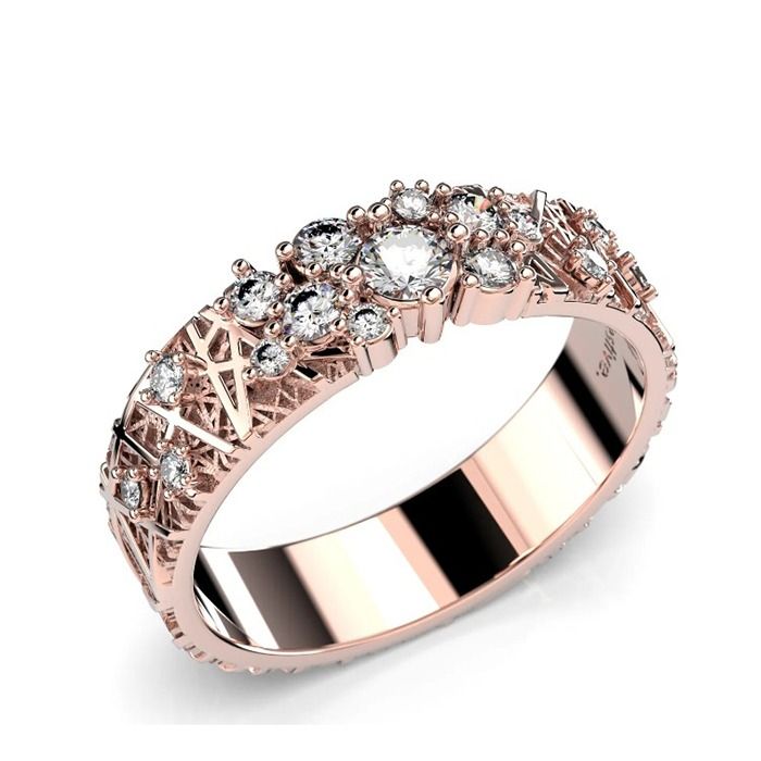 Festive Routa Rakka Diamant Ring 14-627-033P-VK-HSI1