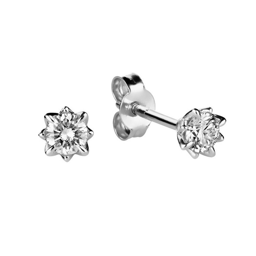 Kohinoor Rosa diamantörhängen 143-260V-20