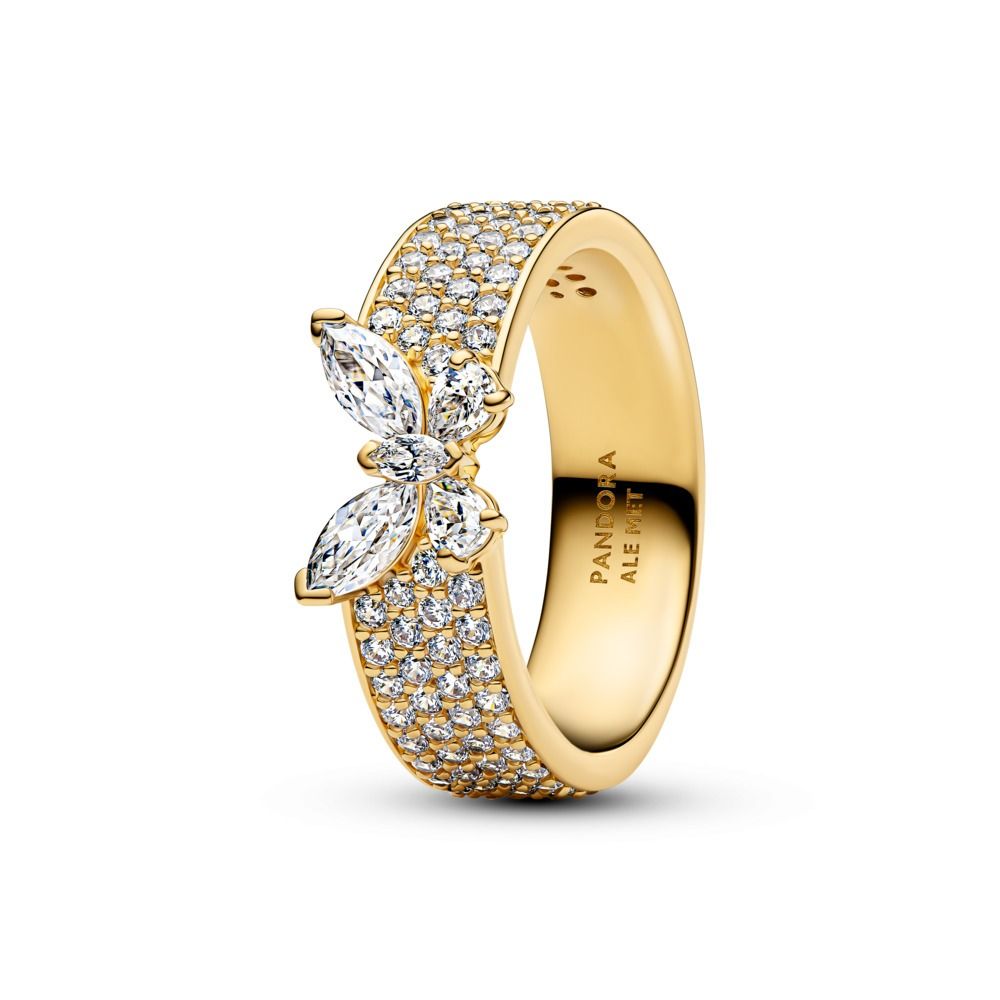 Pandora Butterfly 14k gold-plated ring 164270C01