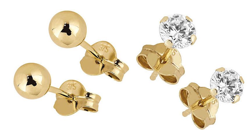 Gold korvaSatz 9K EARRINGS SET_2