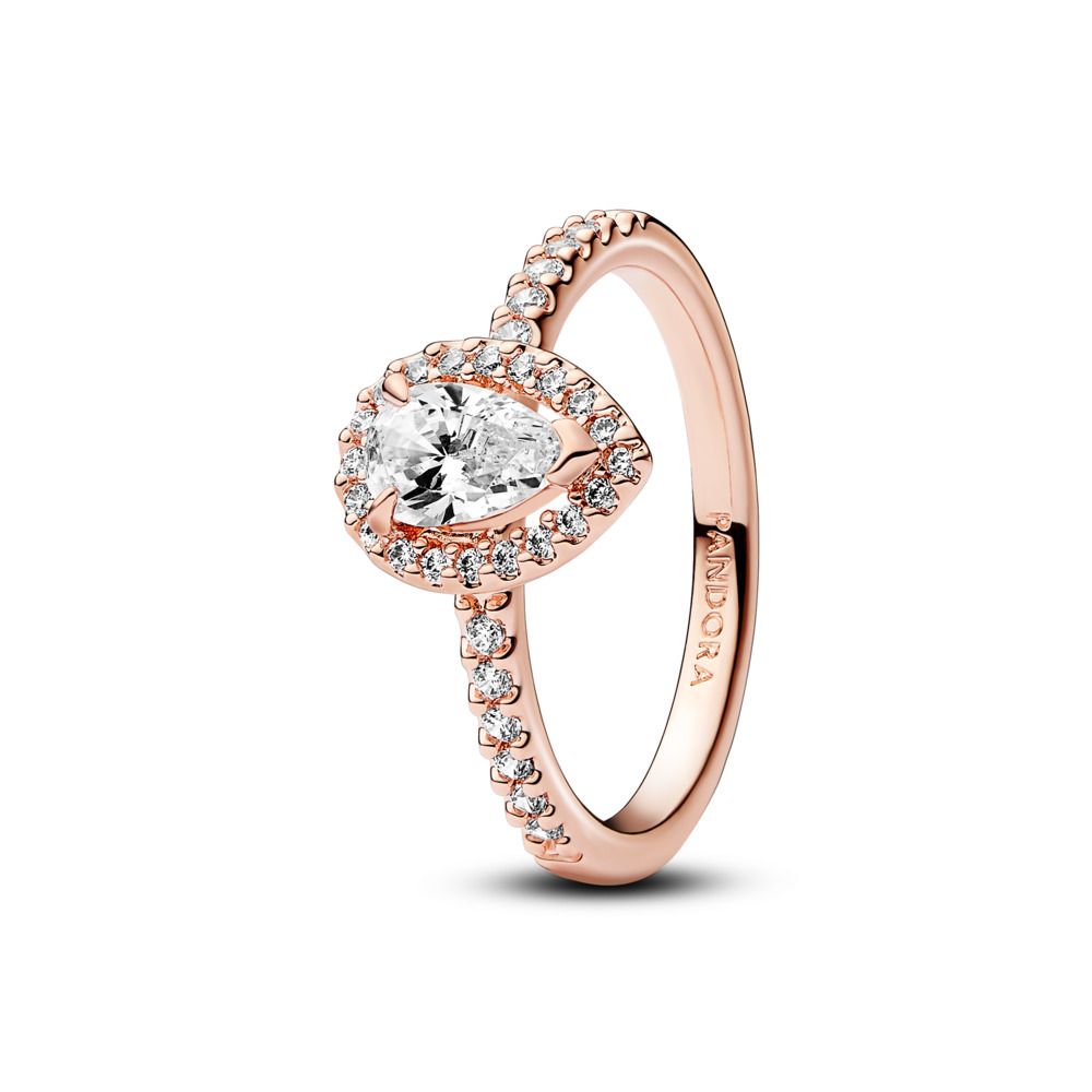 Pandora Rose Tear Drop ring 182835C01