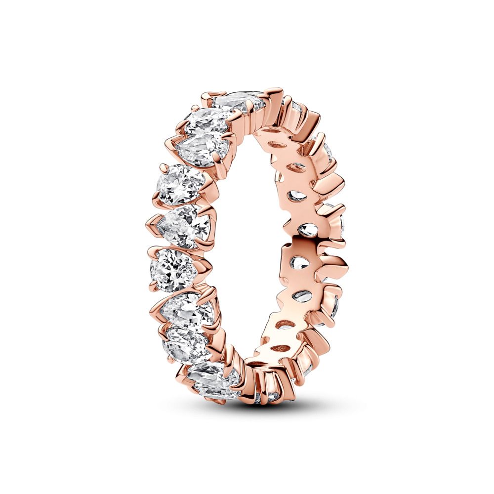 Pandora Rose Alternating Sparkling Ring 183021C01