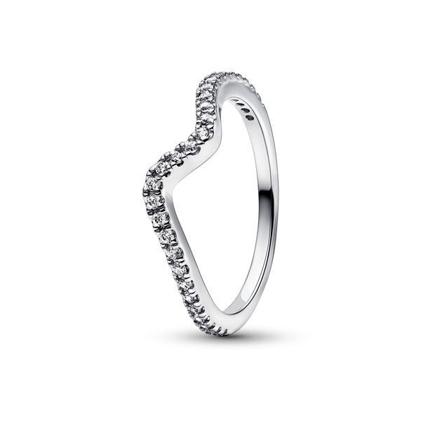 Pandora Sparkling Wave Ring 192539C01
