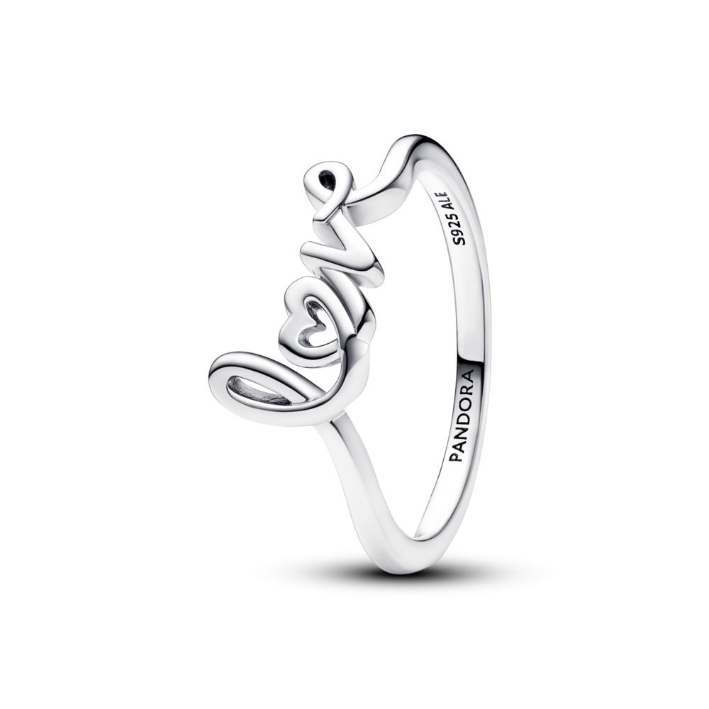 Pandora Handwritten Love Ring 193058C00