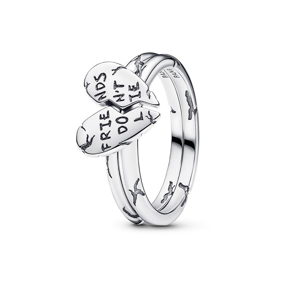 Pandora Stranger Things Friends Don't Lie Ring 193575C00