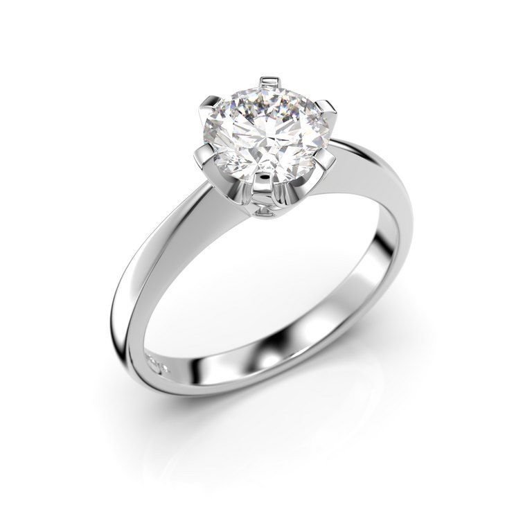 Festive Classic Diamant Ring 14-204-100-VK-HVS1