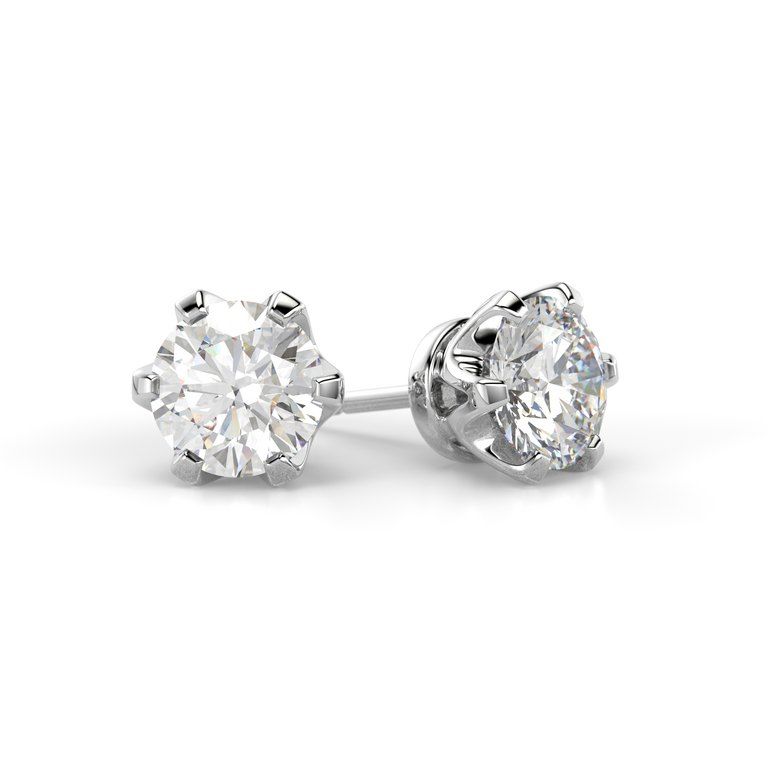 Festive Classic korvakorut, valkokulta 205-180K-VK