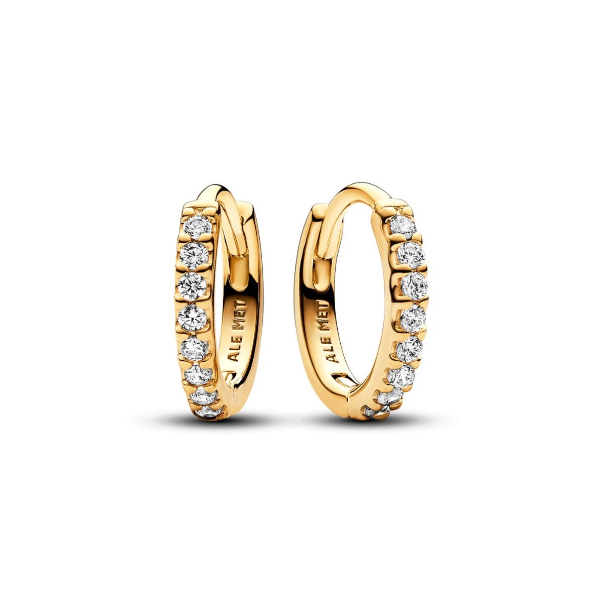 Pandora Sparkling Huggie Ohrringe 263015C01