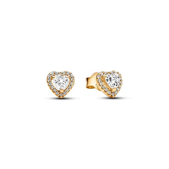 Pandora Sparkling Elevated Heart Ohrringe 268427C01