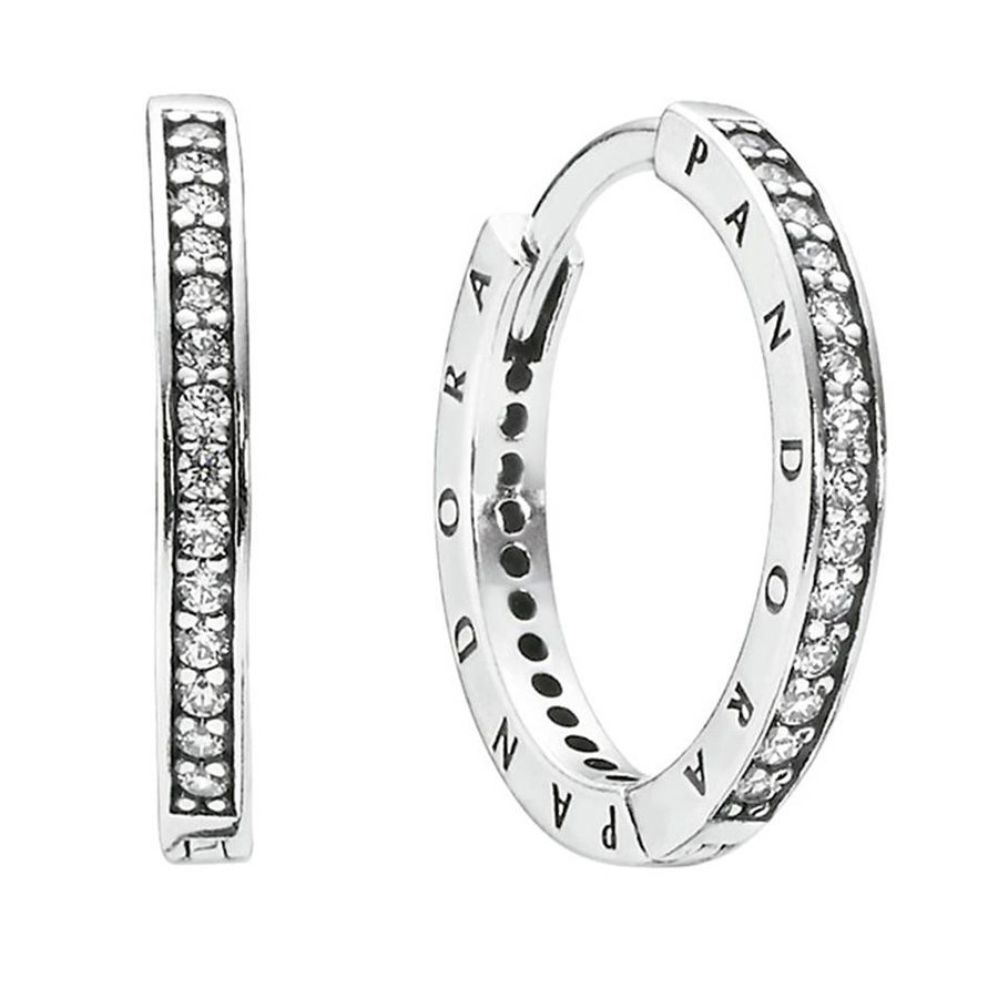 Pandora Sparkle & Logo Örhängen 290558CZ