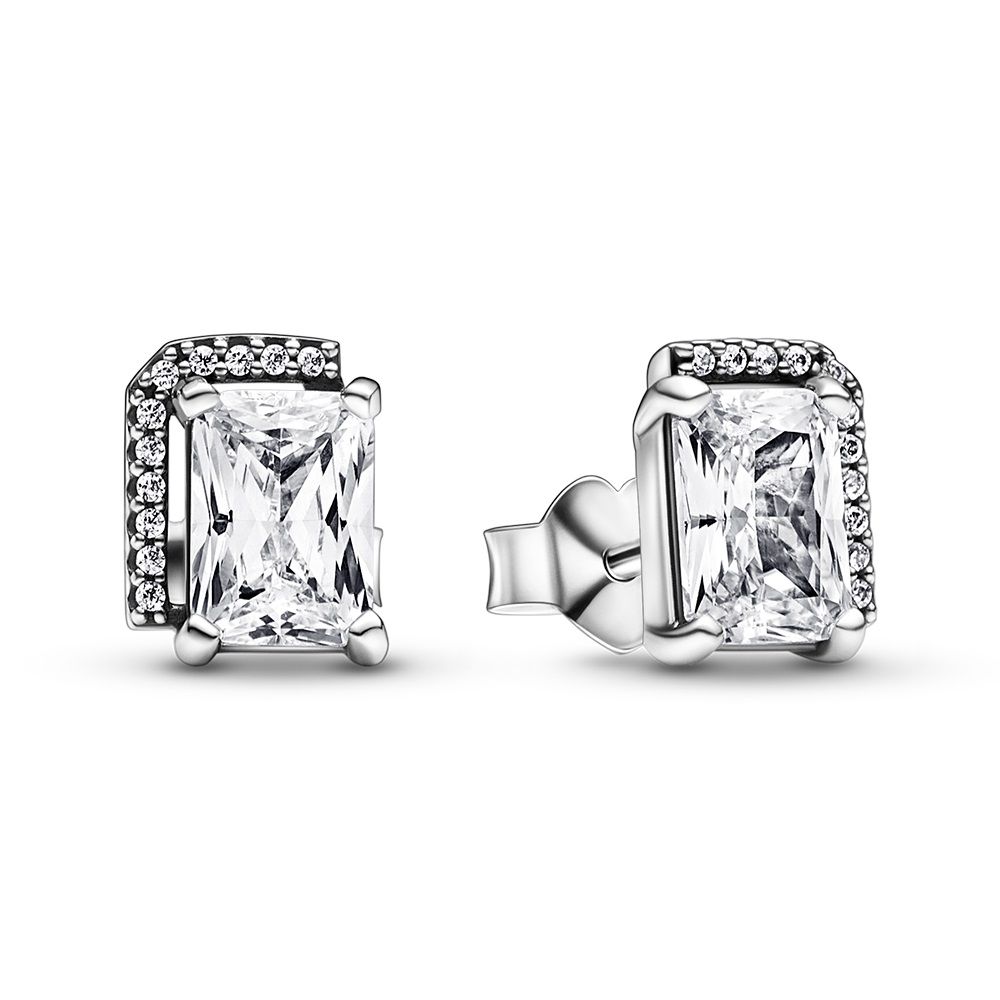 Pandora Sparkling Halo Ohrringe 292380C01