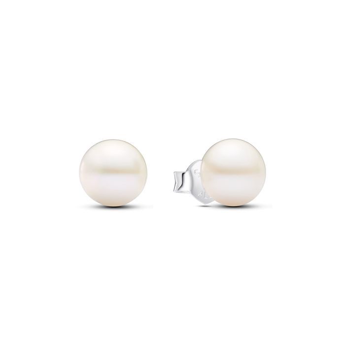 Pandora Treated Freshwater Cultured Pearl 7mm Stud Ohrringe 293169C01