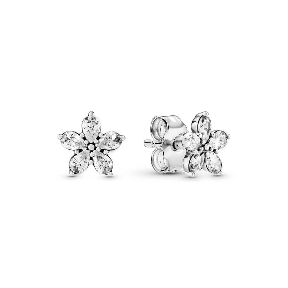 Pandora Sparkling Snowflake Ohrringe 299239C01