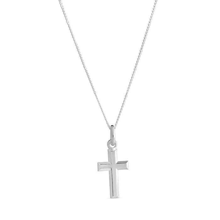 Silberne Kreuzkette 3256720500