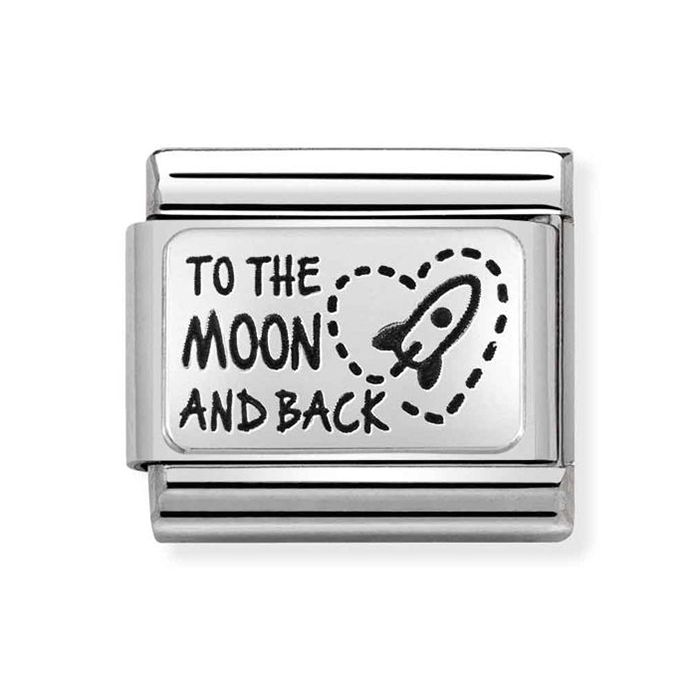 Nomination Classic Silver To The Moon And Back 330111/39