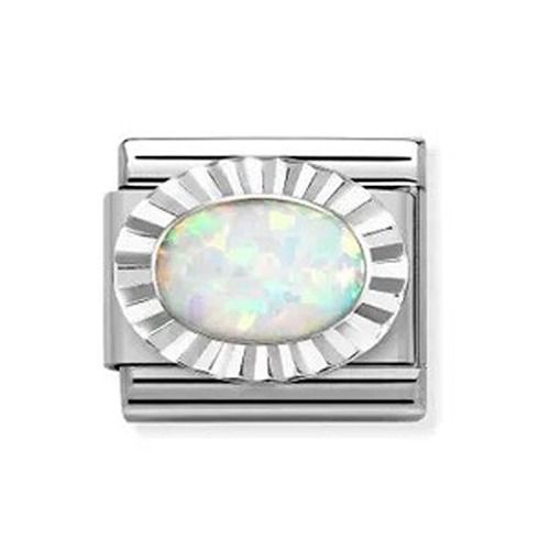 Nomination Classic White Opal 330507/07