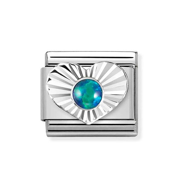 Nomination Classic Green Opal 330508/26