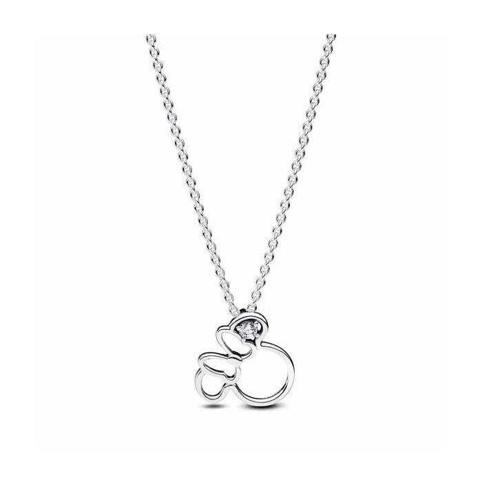Pandora Disney Minnie Mouse Silhouette Collier Halskette 45cm 393187C01-45