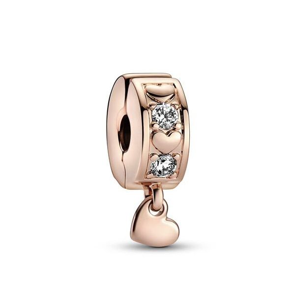 Pandora Infinite Hearts Sparkling Dangling Clip lukkohela 782253C01