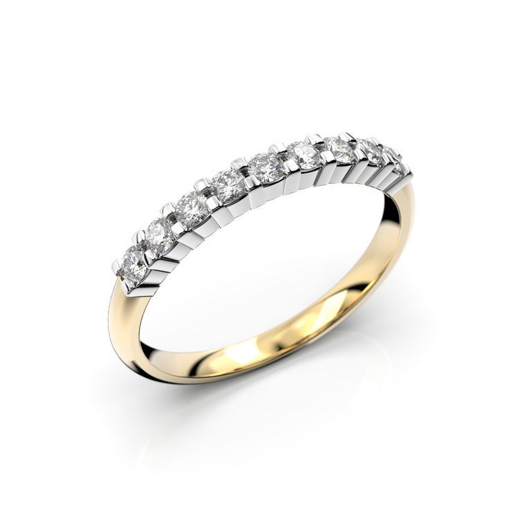 Festive Sophia Half Round Diamant Ring 0,27ct 14-422-027-KV-HSI1